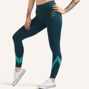 Peloton Move Mission Mid-Rise‎ Laser Cut Legging NWT